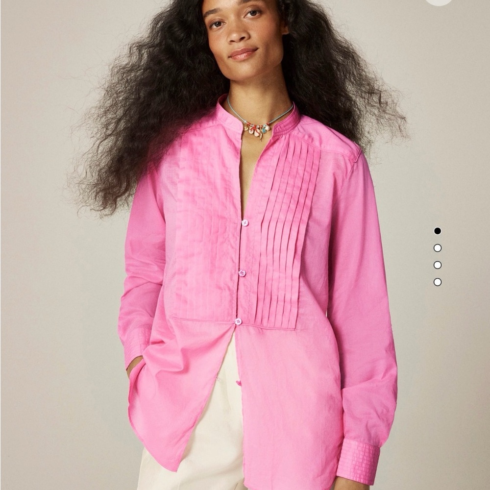 J. Crew Pink Button Down Shirt